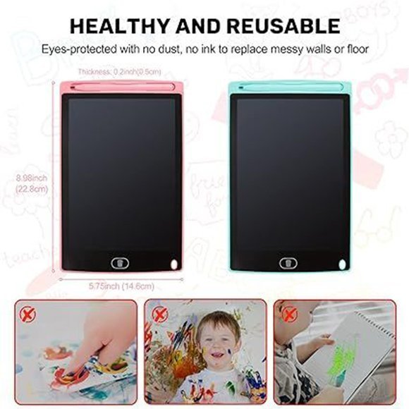 8.5 Inch Writing Tablet - Win Bachat