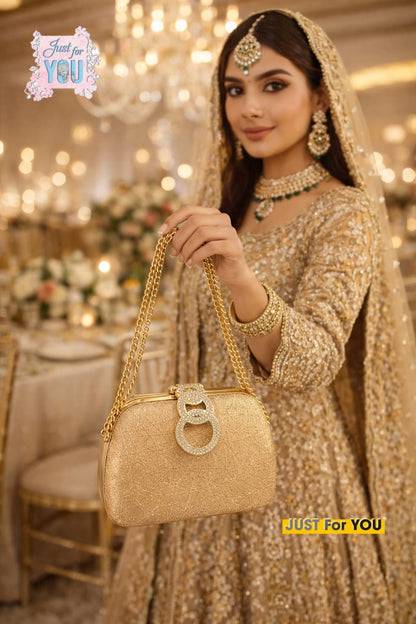 BRIDAL CLUTCHES FOR WEDDING FUNCTIONS - HB019-1