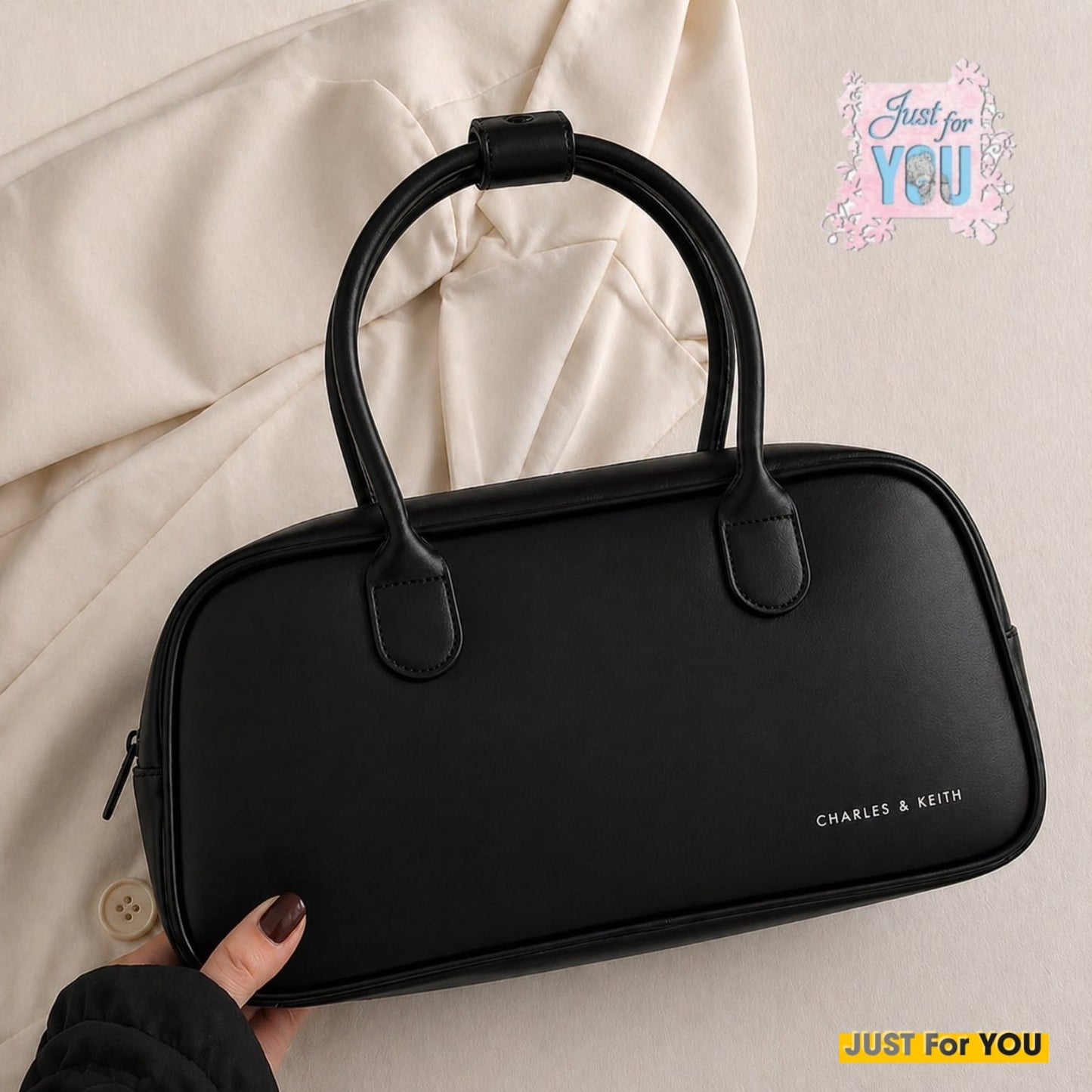 CHARLES & KEITH HIGH QUALITY DUFFLE BAGS - HB001-1