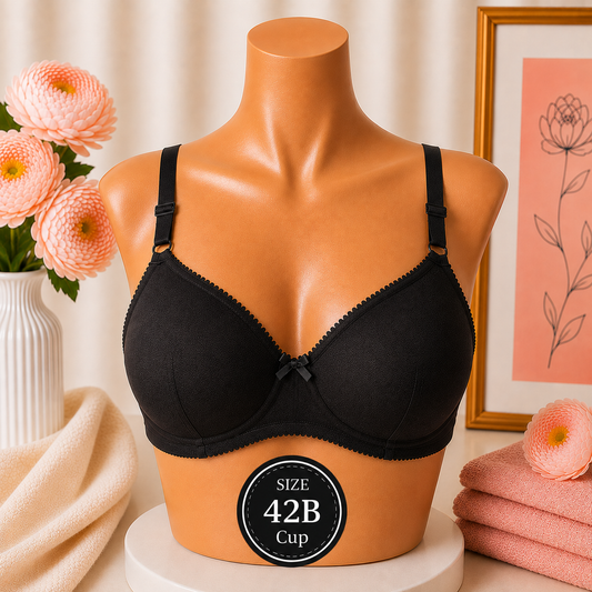 Everyday Comfort Cotton Bra - (42B Cup)