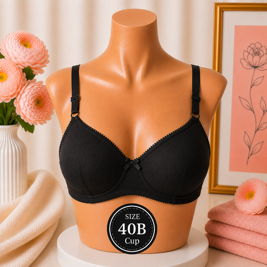 Everyday Comfort Cotton Bra - (40B Cup)