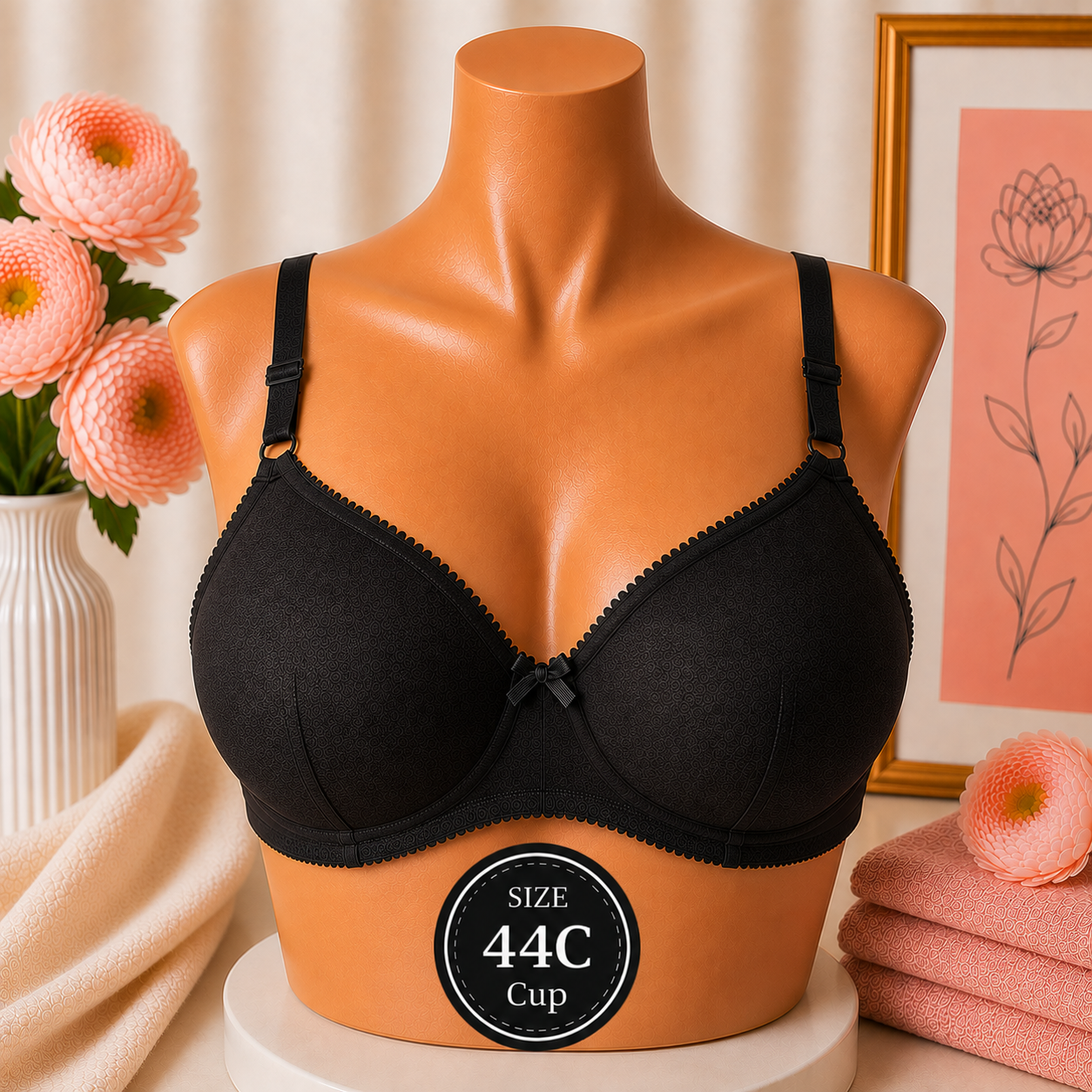 Everyday Comfort Cotton Bra - (44C Cup)