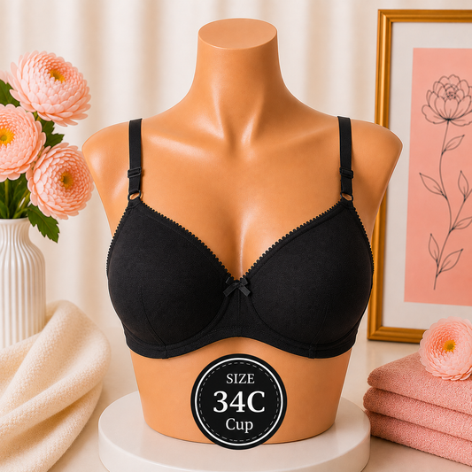 Everyday Comfort Cotton Bra - (34C Cup)