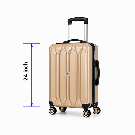 Modern Hard-Shell Spinner Suitcase - Copper - 24 Inch (Medium)