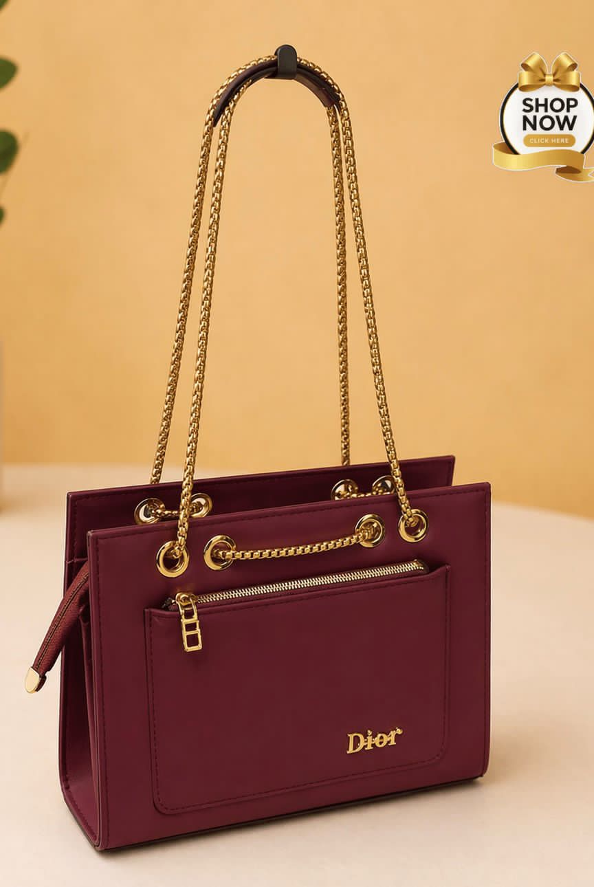 DIOR DOUBLE CHAIN BAG - HB023-4
