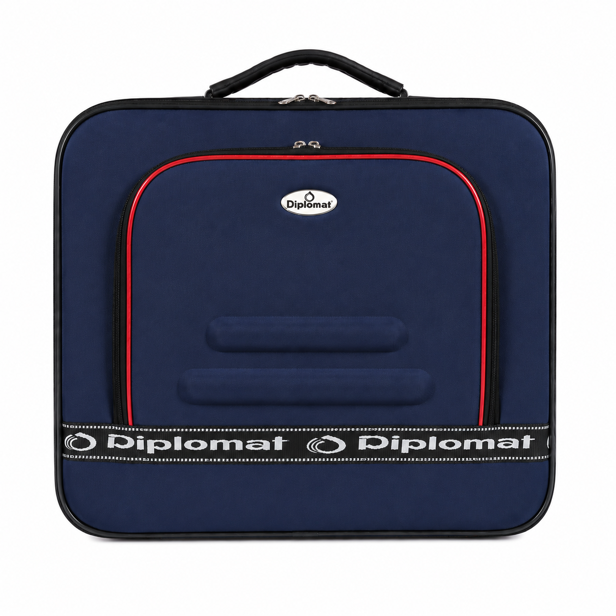 Diplomat Soft - Side Travel Suitcase Is Made Of Lightweight - Blue