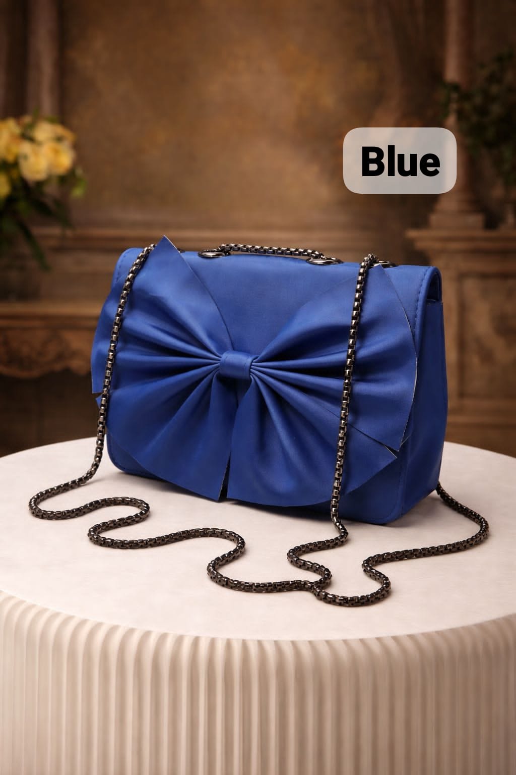 ELEGANT BOW STYLE LADIES HANDBAG - HB018-4