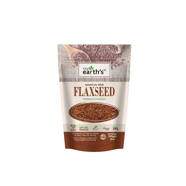 Earth's Flaxseeds 225gm