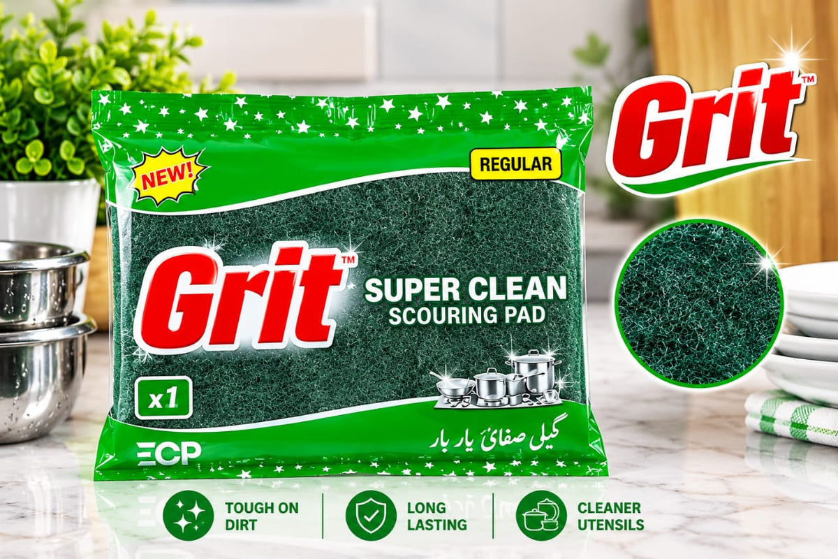 Grit Super Clean Scouring Pad Regular – Single