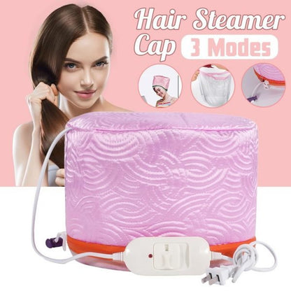 Hair Care Thermal Head Spa Cap Treatment With Beauty Steamer