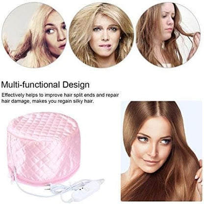 Hair Care Thermal Head Spa Cap Treatment With Beauty Steamer