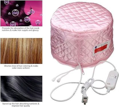 Hair Care Thermal Head Spa Cap Treatment With Beauty Steamer