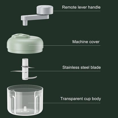 Hand Pulled Manual Chopper With 3 Speed Transmission
