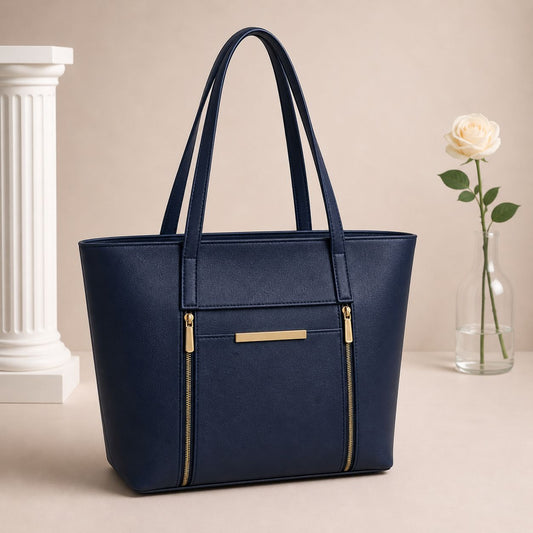 LEATHER BAG PERFECT FOR UNIVERSITY, OFFICE, SHOPPING - HB011 - 3