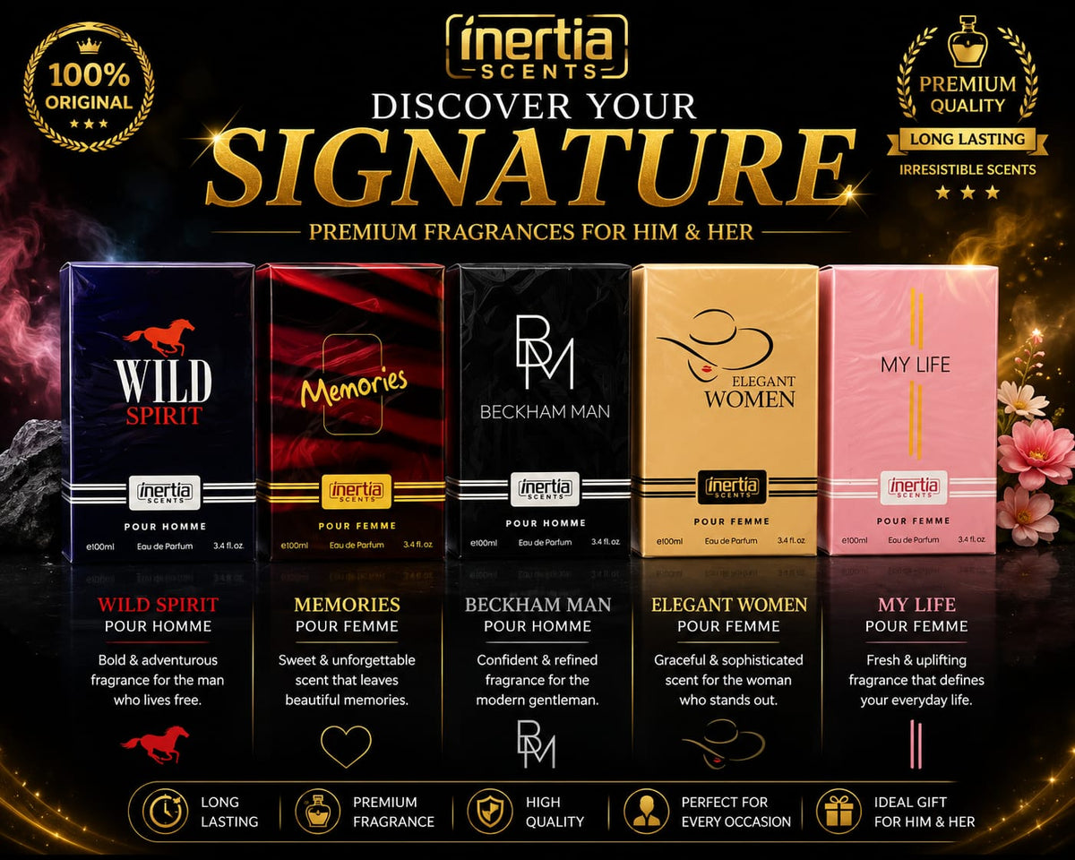 Inertia Scents Eau De Parfum 100ml - Elegant Women