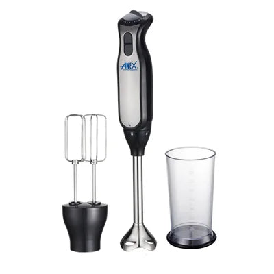 ANEX Hand Blender Set with Beaters & Mixing Cup (AG-129) - Win Bachat