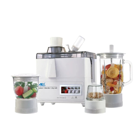 Anex 4-in-1 Juicer, Blender, Chopper & Grinder Set (AG-179/182GL) - Win Bachat