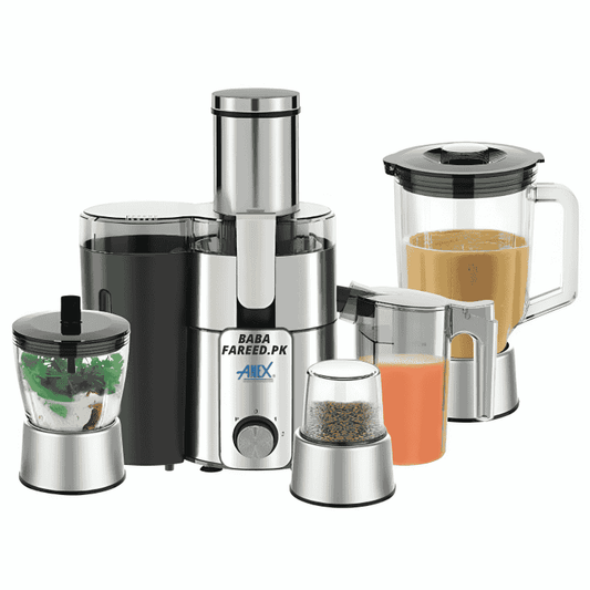 Anex 4-in-1 Juicer, Blender, Chopper & Grinder Set (AG-191) - Win Bachat