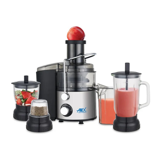 Anex 4-in-1 Juicer, Blender, Chopper & Dry Grinder (AG-192) - Win Bachat