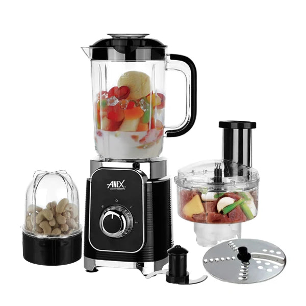 Anex Multifunction Blender, Food Processor & Grinder Set (AG-2146UB) - Win Bachat