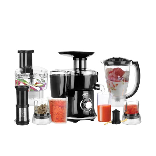 Anex Complete Juicer, Blender, Chopper & Grinder System (AG-3153) - Win Bachat
