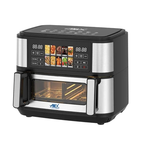 Anex AG-2112 Digital Dual-Zone Air Fryer Oven - Win Bachat