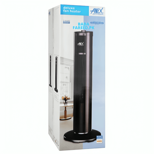 Anex Slim Tower Heater - Black (AG-5015) - Win Bachat