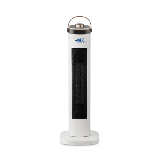 Anex AG-5016 Portable Tower Heater - White - Win Bachat