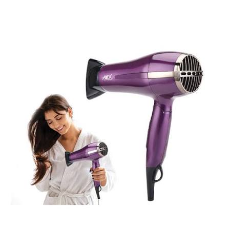 Anex Deluxe Purple Hair Dryer (AG-7028) - View 2 - Win Bachat