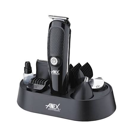 Anex Compact Rechargeable Trimmer - Black (AG-7064) - View 3 - Win Bachat