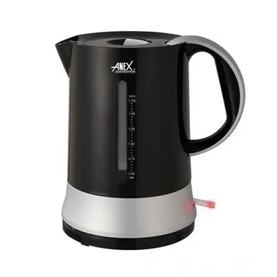 Anex Electric Kettle - Black & Silver (AG-4027) - Win Bachat