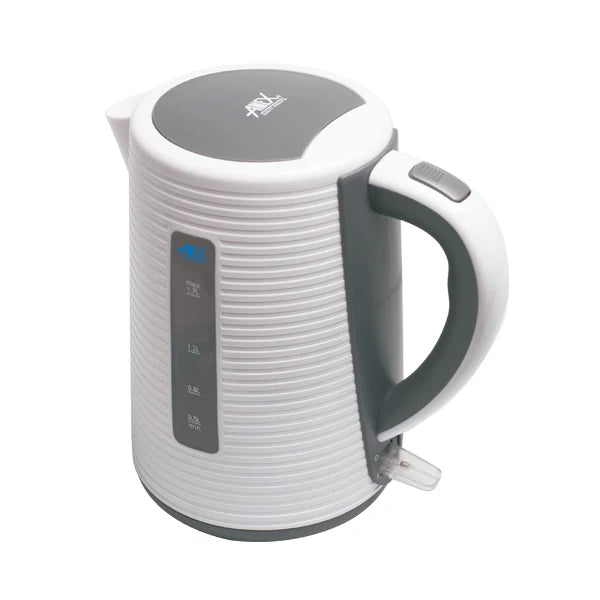 Anex Electric Kettle with Water Level Indicator - White & Grey (AG-4042) - View 2 - Win Bachat