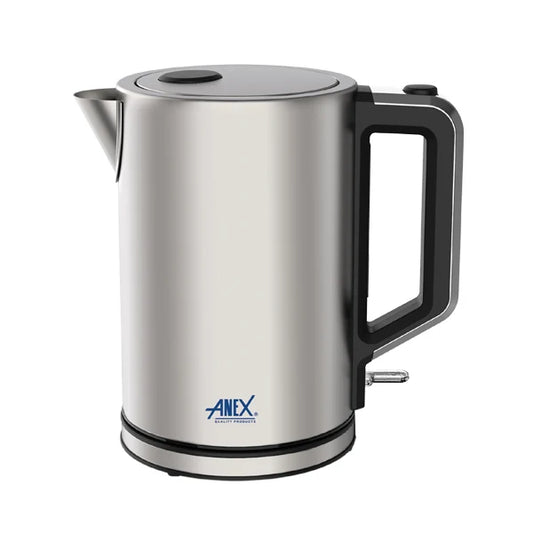 Anex Cordless Stainless Steel Electric Kettle - Silver (AG-4071) - Win Bachat
