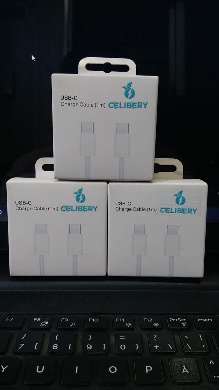 Celibery USB-C to USB-C Charge Cable 1M - Win Bachat