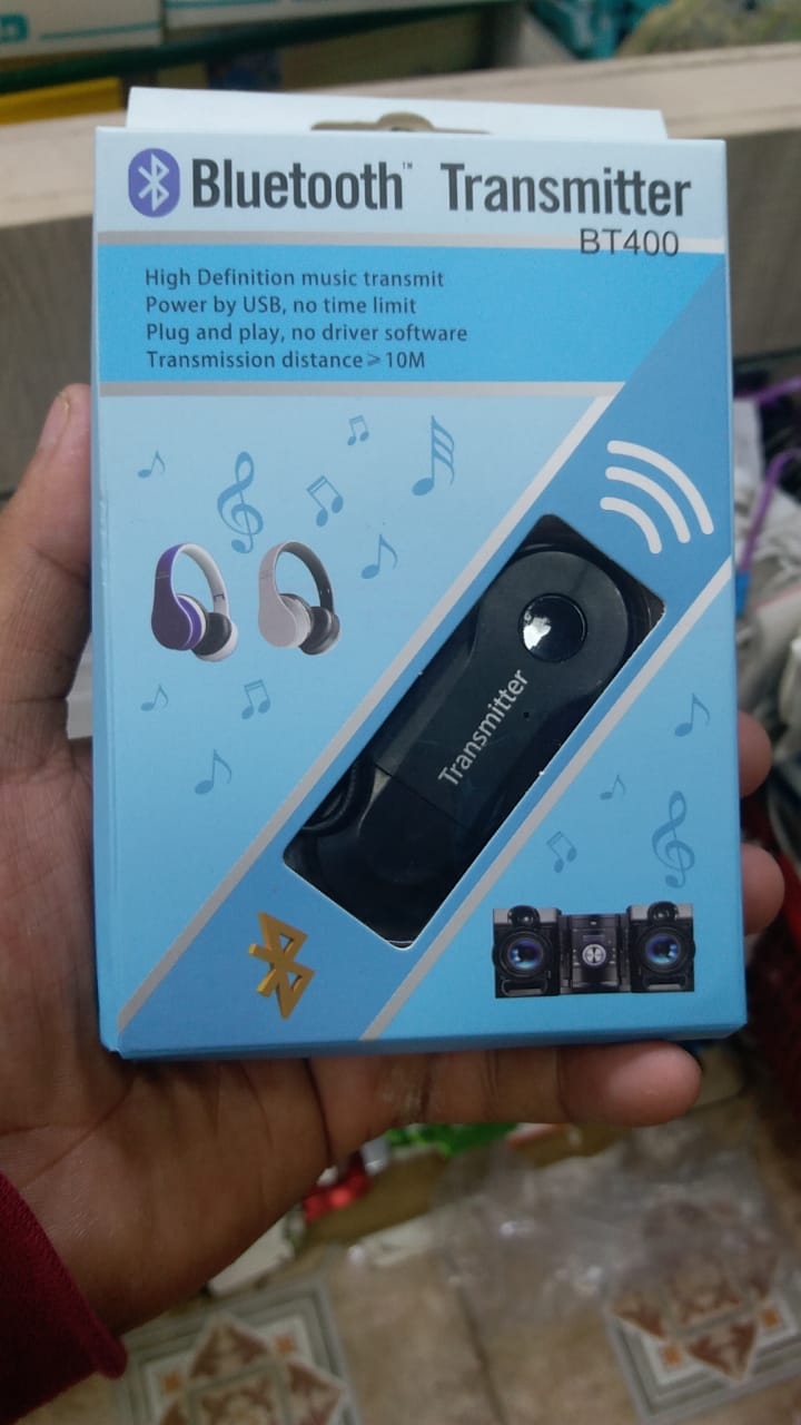 BT400 USB Bluetooth Audio Transmitter – 10M+ Range - Win Bachat