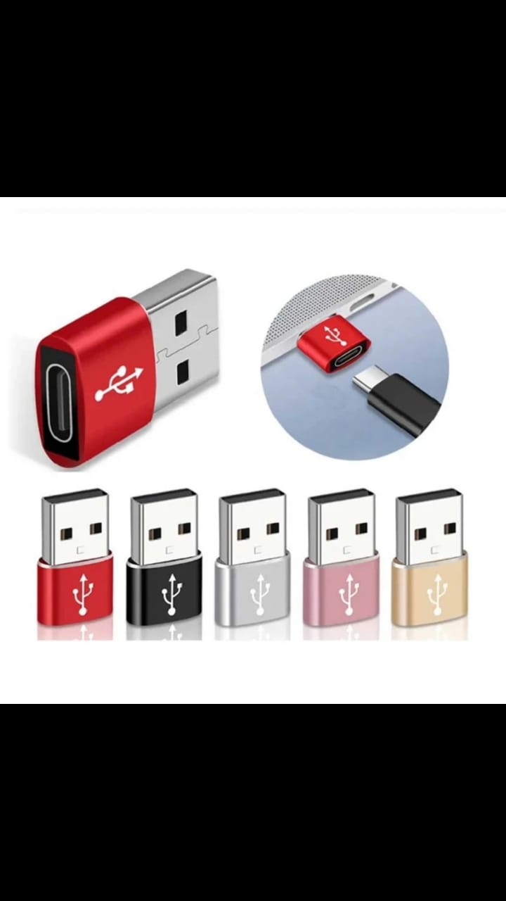 USB Type-C Female to USB-A Male Converter Adapter - Win Bachat