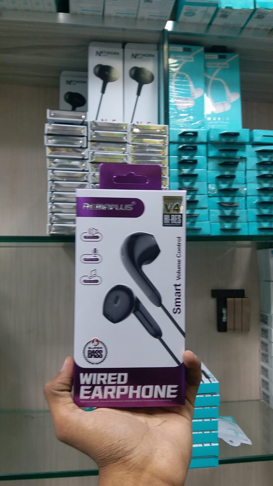 Remax Plus Wired Earphones with Smart Volume Control - Win Bachat