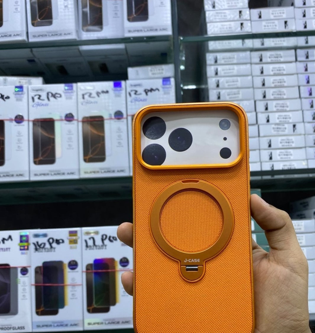 ZR Series Magnetic Ring Stand Case – Orange