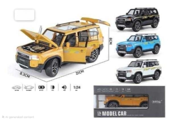 Luxury Adventure SUV Die-Cast Model Car with Lights & Sound - Win Bachat