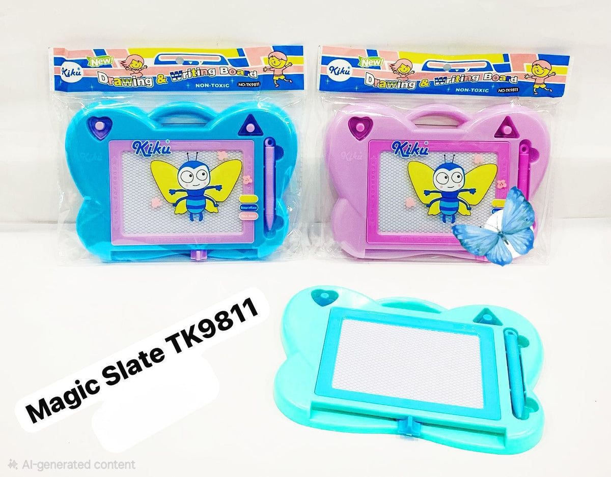 Butterfly-Shaped Magnetic Drawing & Writing Board for Kids - Win Bachat