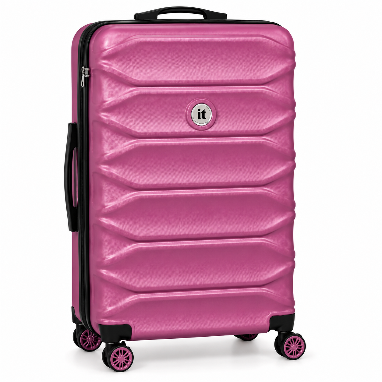 Travel Suitcase Hard Case Shockproof, Lightweight & 360 Spinner Wheels - Purple