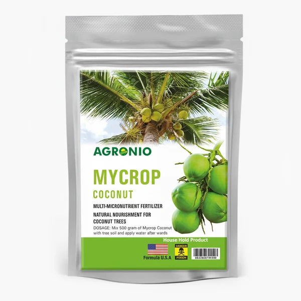 Agronio Mycrop Coconut Fertilizer 1kg – Multi-Micronutrient Formula - Win Bachat