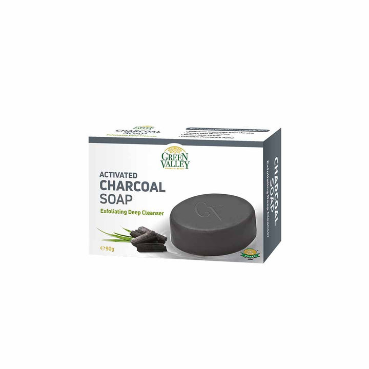 Al Khair Charcoal Soap - 90Gm (Dark Gray) - Win Bachat