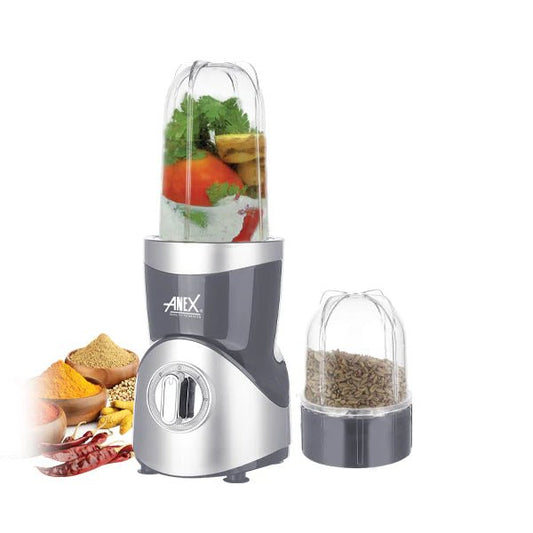 Anex 2-in-1 Grinder & Chopper with Dual Cups (AG-644) - Win Bachat