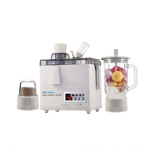 Anex 3-in-1 Juicer, Blender & Dry Mill - White (AG-176GL) - Win Bachat