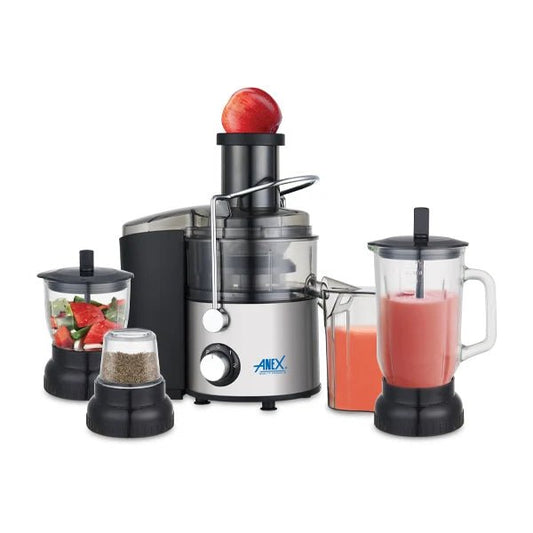 Anex 4-in-1 Juicer, Blender, Chopper & Dry Grinder (AG-192) - Win Bachat