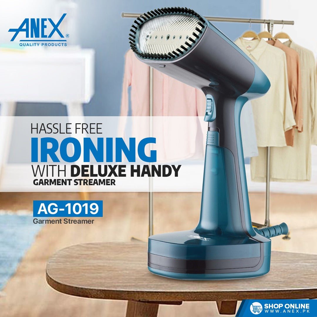 Anex AG-1019 Deluxe Handy Garment Steamer - Win Bachat