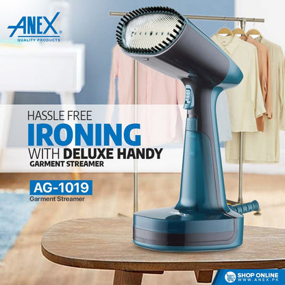 Anex AG-1019 Deluxe Handy Garment Steamer - Win Bachat