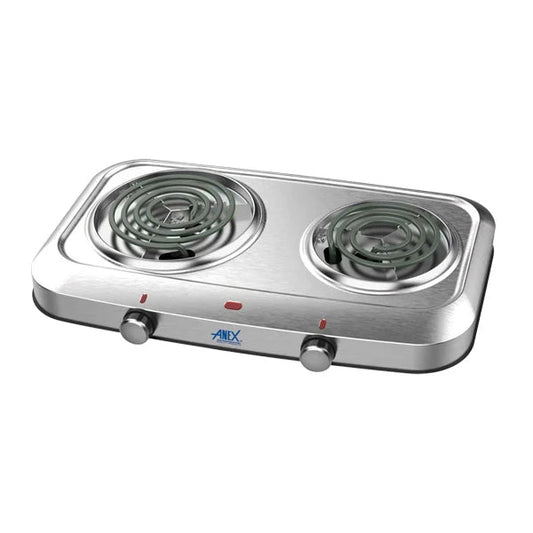 Anex AG-2163 Deluxe Double Hot Plate - Win Bachat
