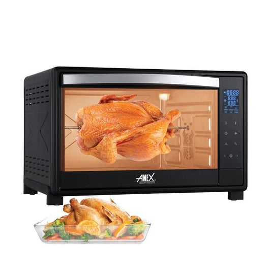 Anex AG-3080 Deluxe Digital Oven Toaster with Rotisserie - Win Bachat